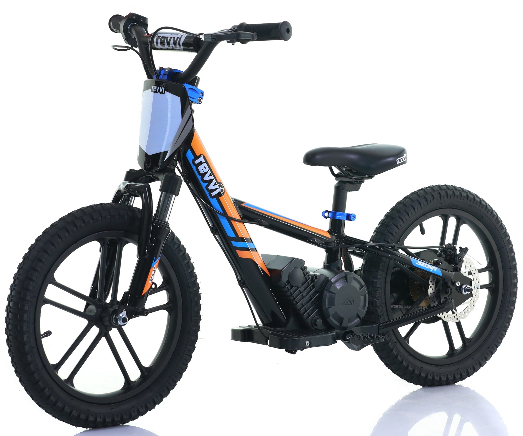 16+ Balance Bike Age Kids 250w Electric Balance Bike - Revvi Sixteen Plus - Orange – Quads4Kids