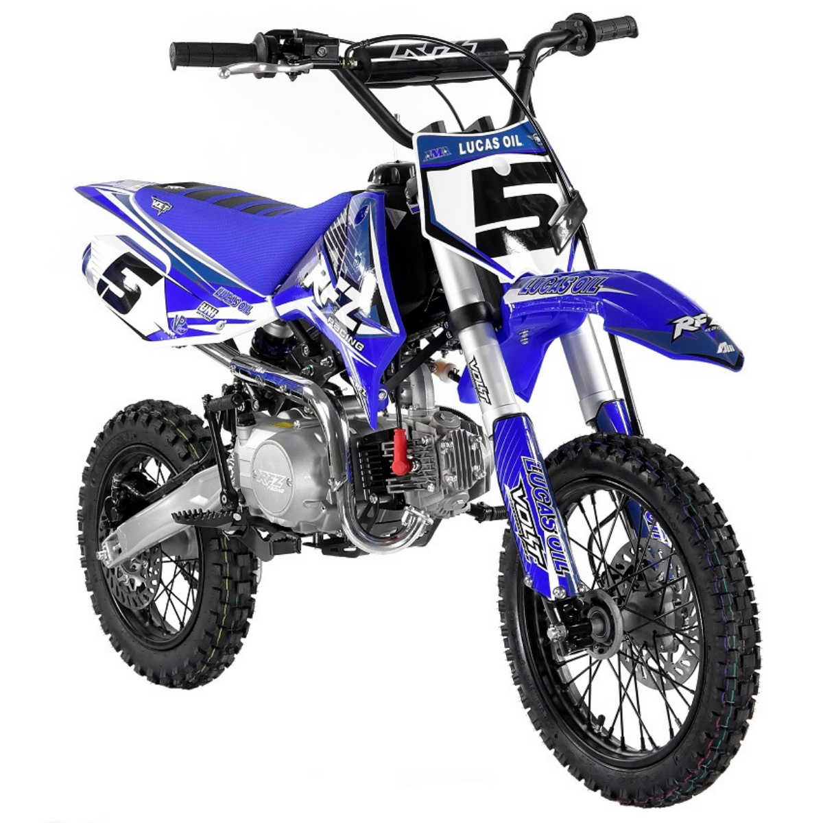 110cc RFZ RACING Pro Start Pit Bike Blue Quads4Kids