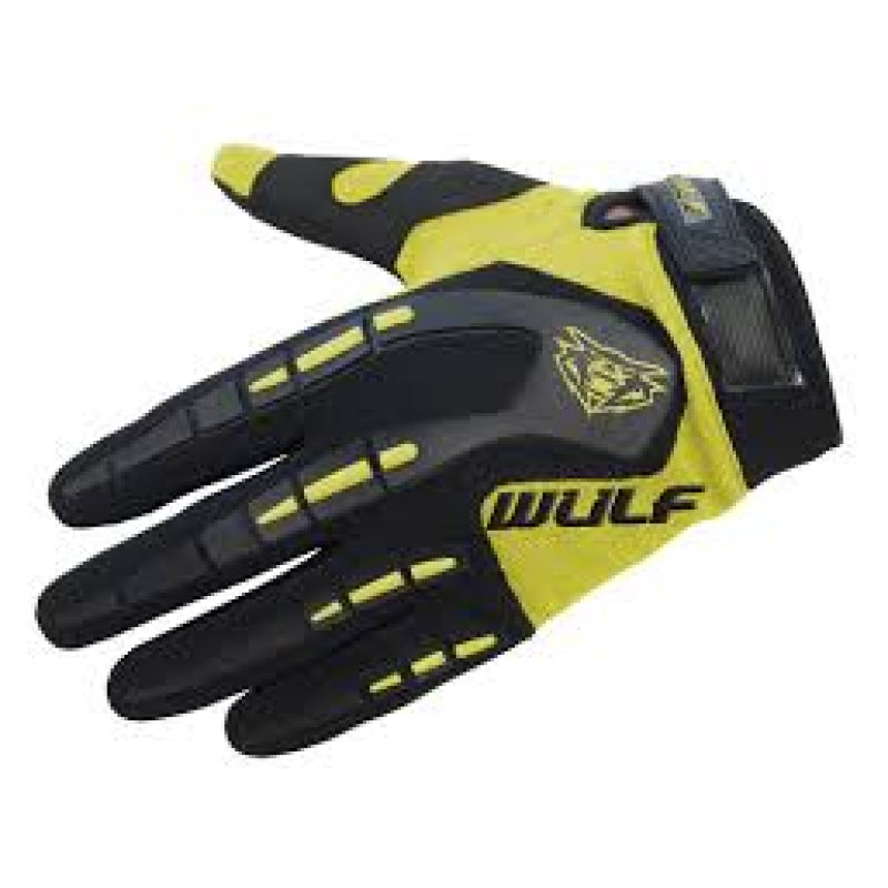 Wulfsport Adults Attack Gloves - Yellow