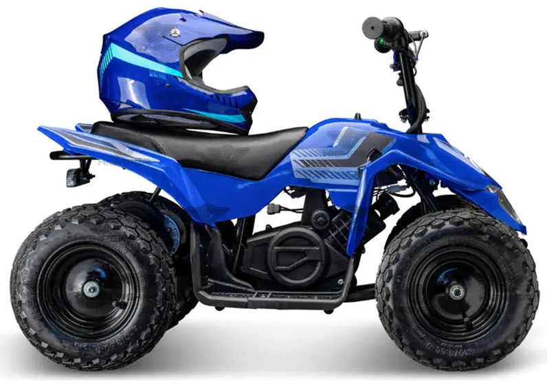 250w Kids Ride On Electric Mini Quad Bike Blue