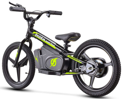 Storm Kids 170w 16" Electric Balance Bike - Black