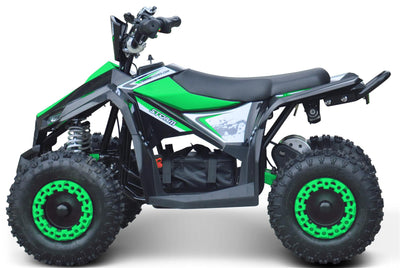 Renegade Ranger 1000w 36v Electric Kids Quad Bike - Green