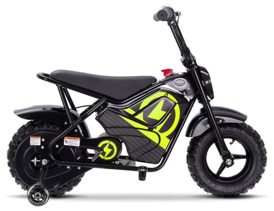 250w Kids Electric Ride On Monkey Bike - Yellow