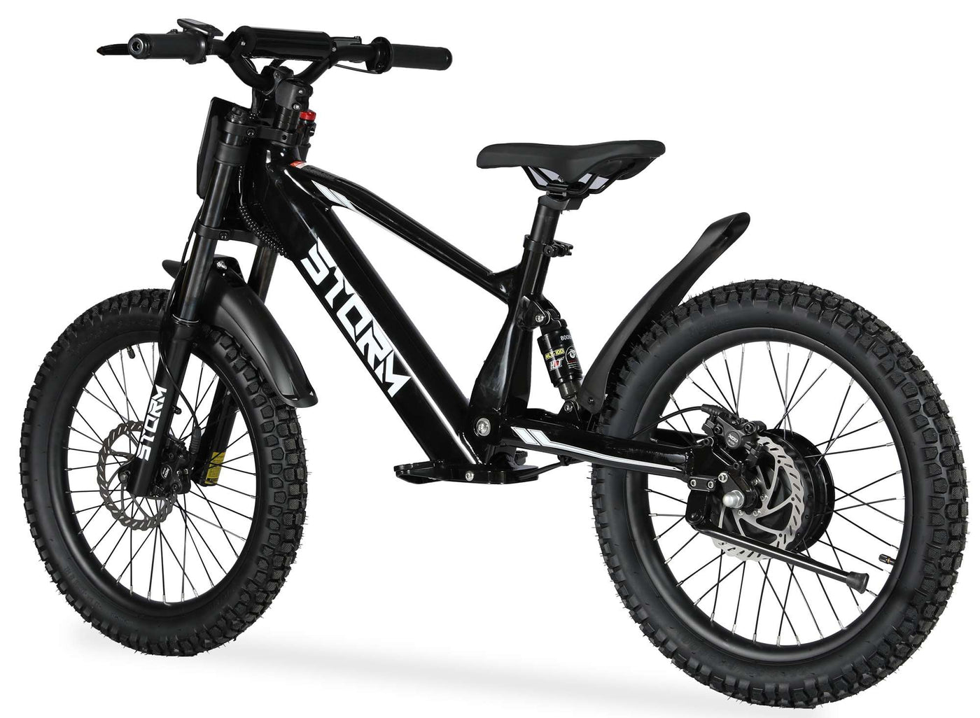 Storm 20" 500w Kids Electric Balance Bike - Black