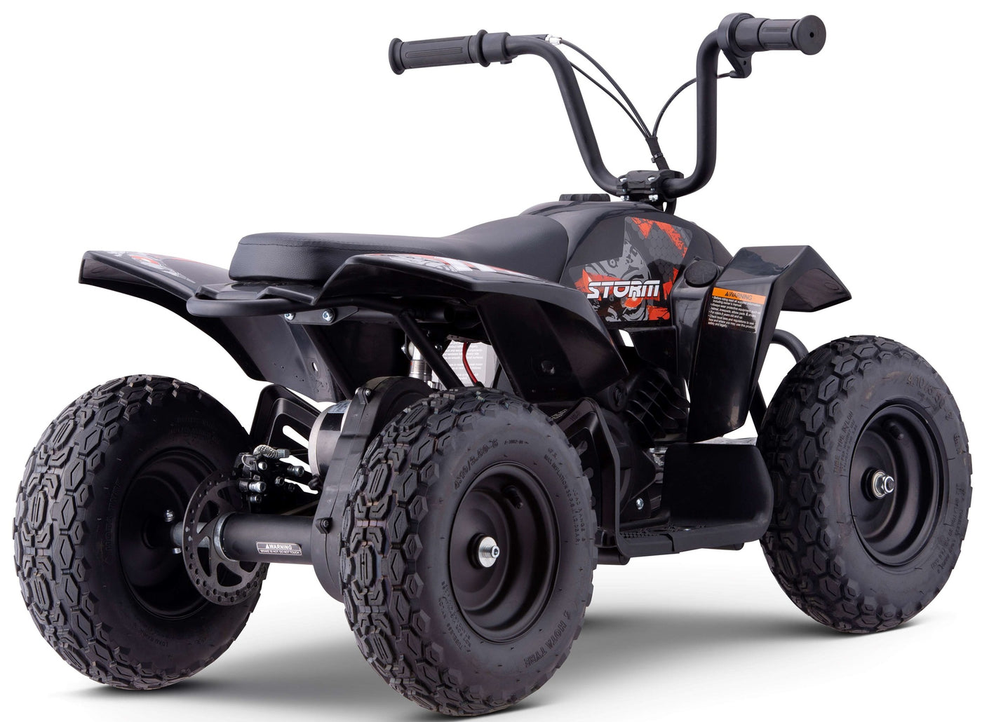 250w Kids Ride On Electric Mini Quad Bike - Black