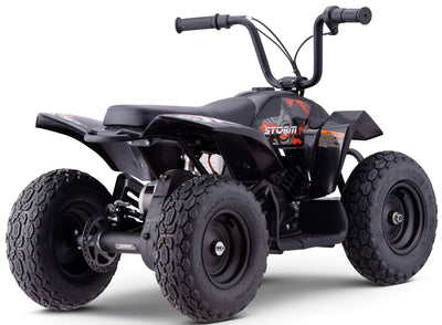 250w Kids Ride On Electric Mini Quad Bike - Black