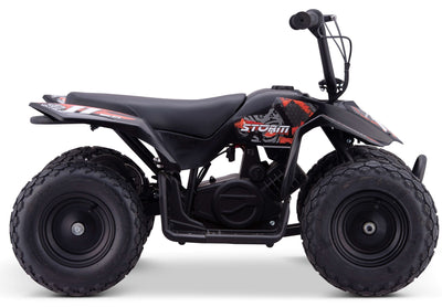 250w Kids Ride On Electric Mini Quad Bike - Black