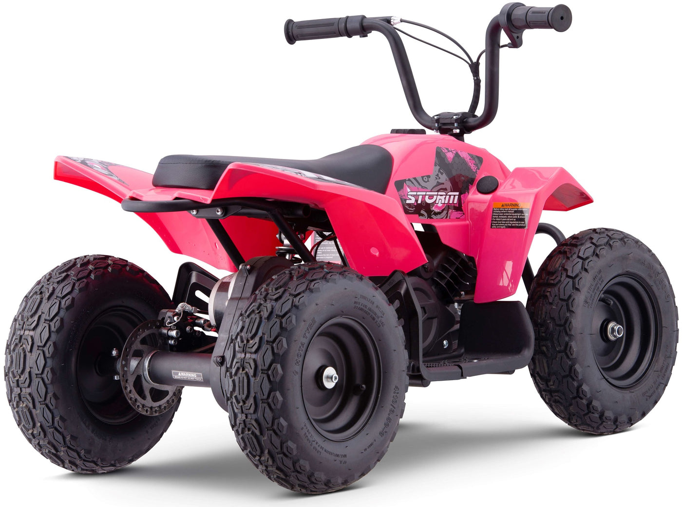 250w Kids Ride On Electric Mini Quad Bike - Pink