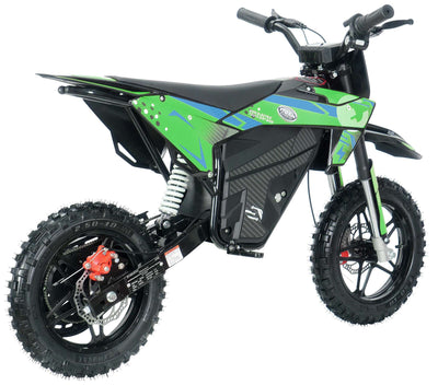 Kids 800w 36v Electric Dirt Bike 10/10 - Green