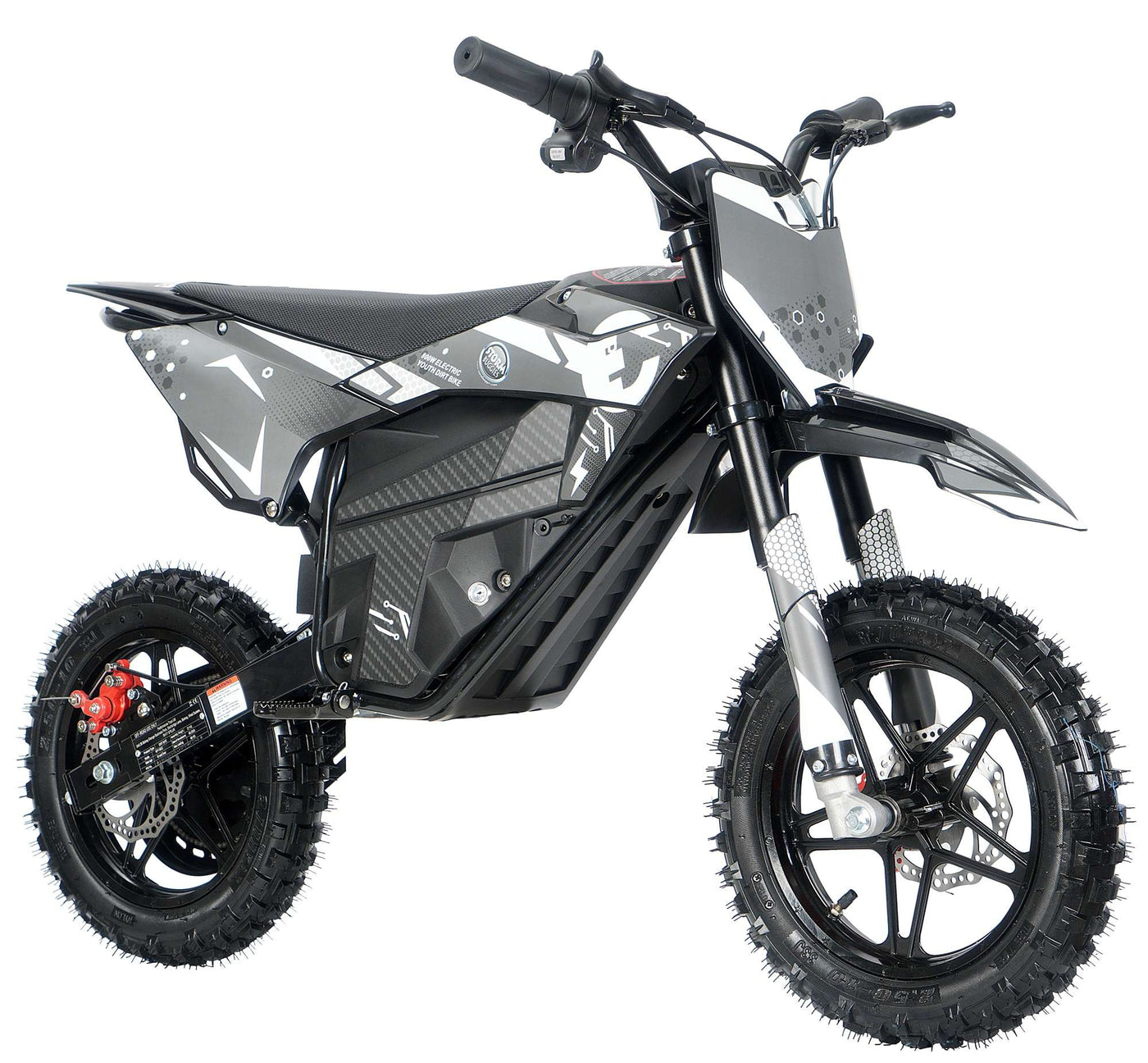 Kids 800w 36v Electric Dirt Bike 10/10 - Grey