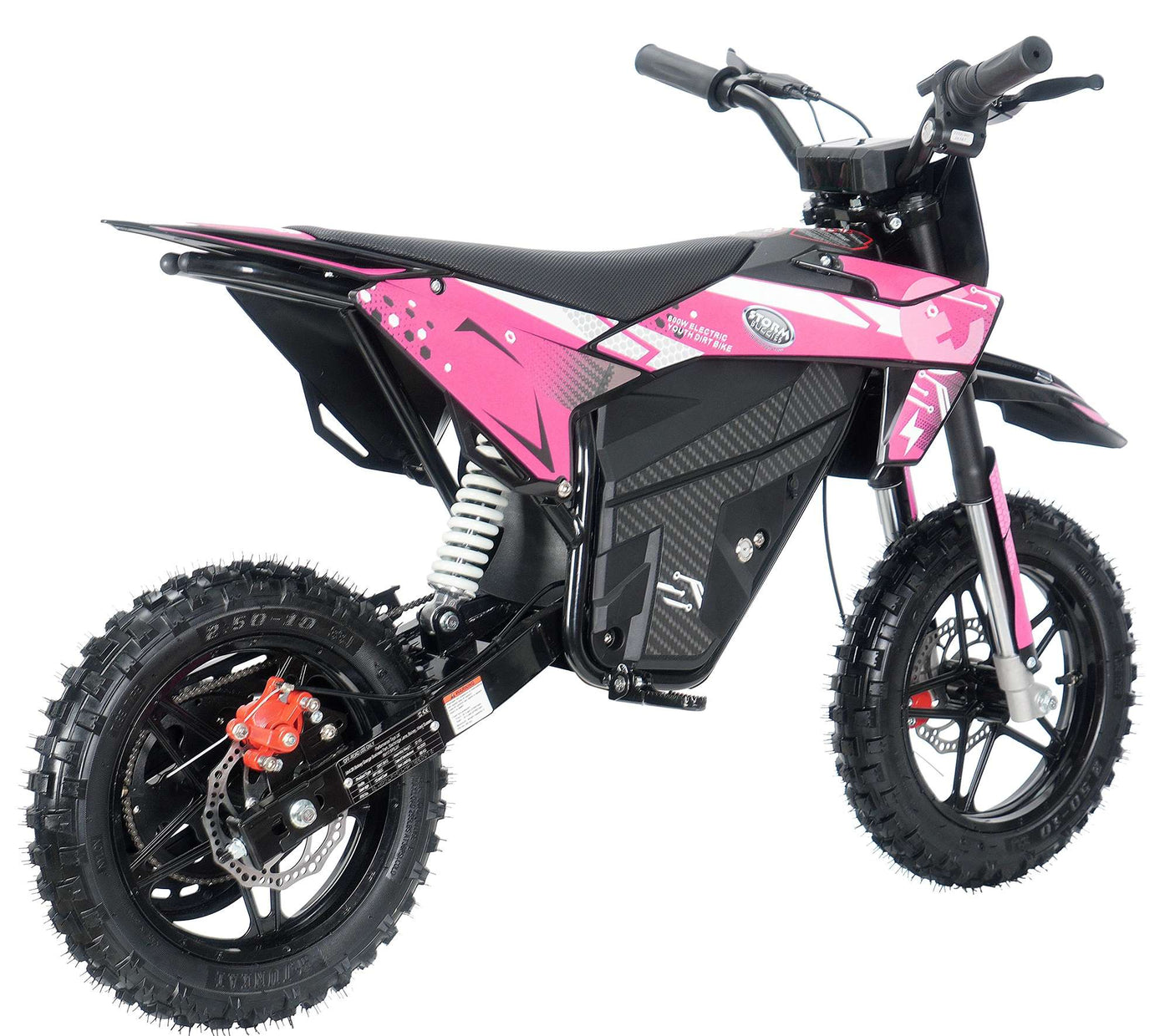 Kids 800w 36v Electric Dirt Bike 10/10 - Pink