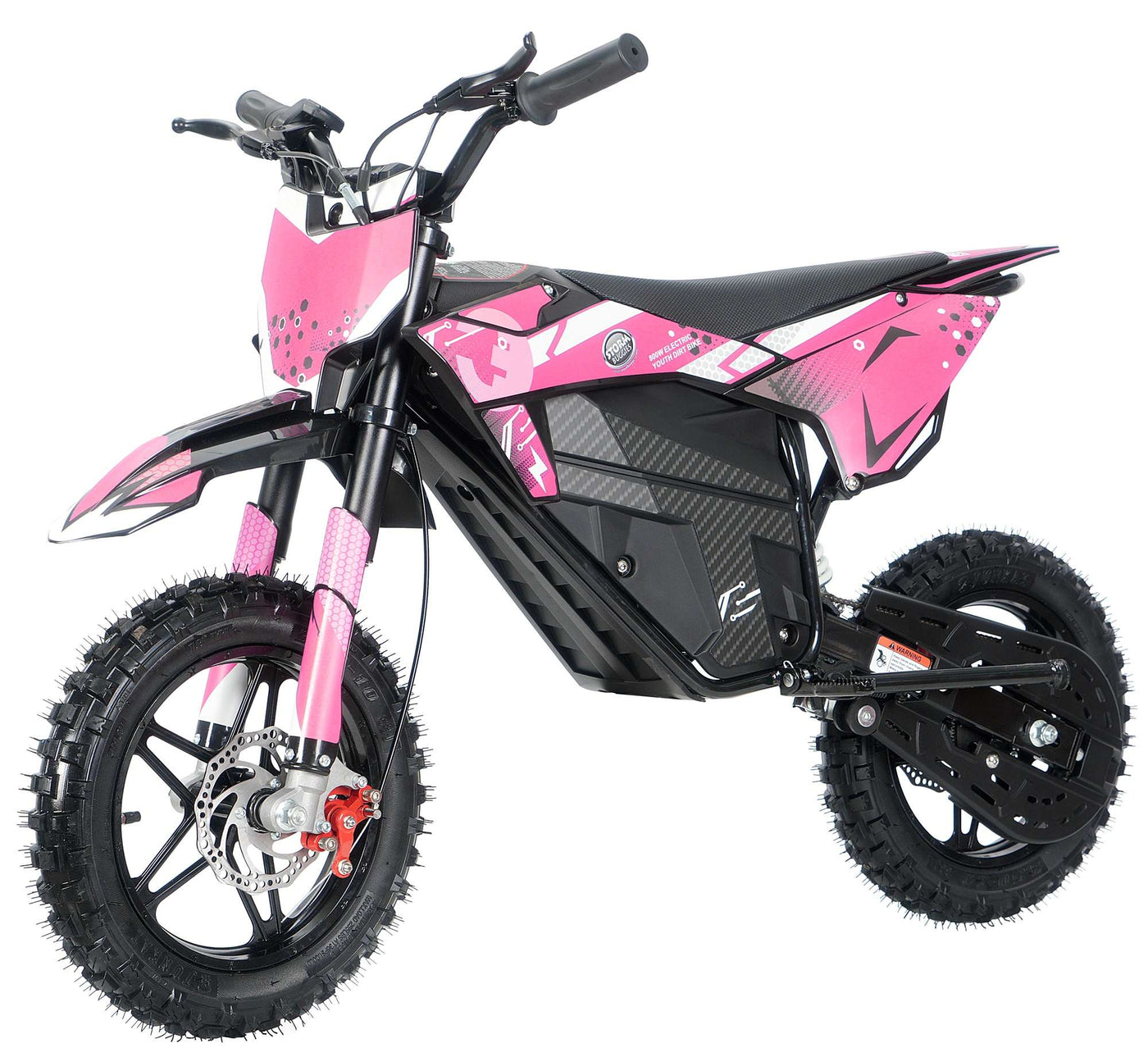 Kids 800w 36v Electric Dirt Bike 10/10 - Pink