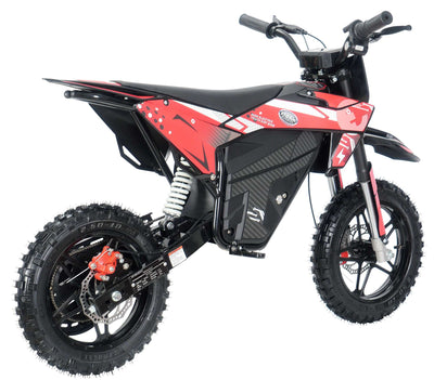 Kids 800w 36v Electric Dirt Bike 10/10 - Red