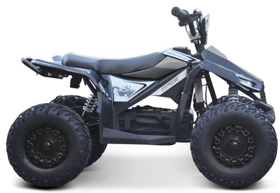 Renegade Ranger 1100w 48v Electric Kids Quad Bike - Black