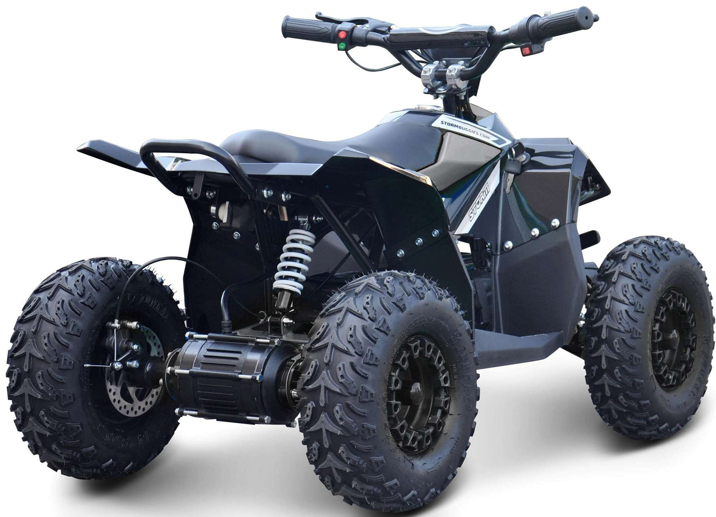 Renegade Ranger 1100w 48v Electric Kids Quad Bike - Black