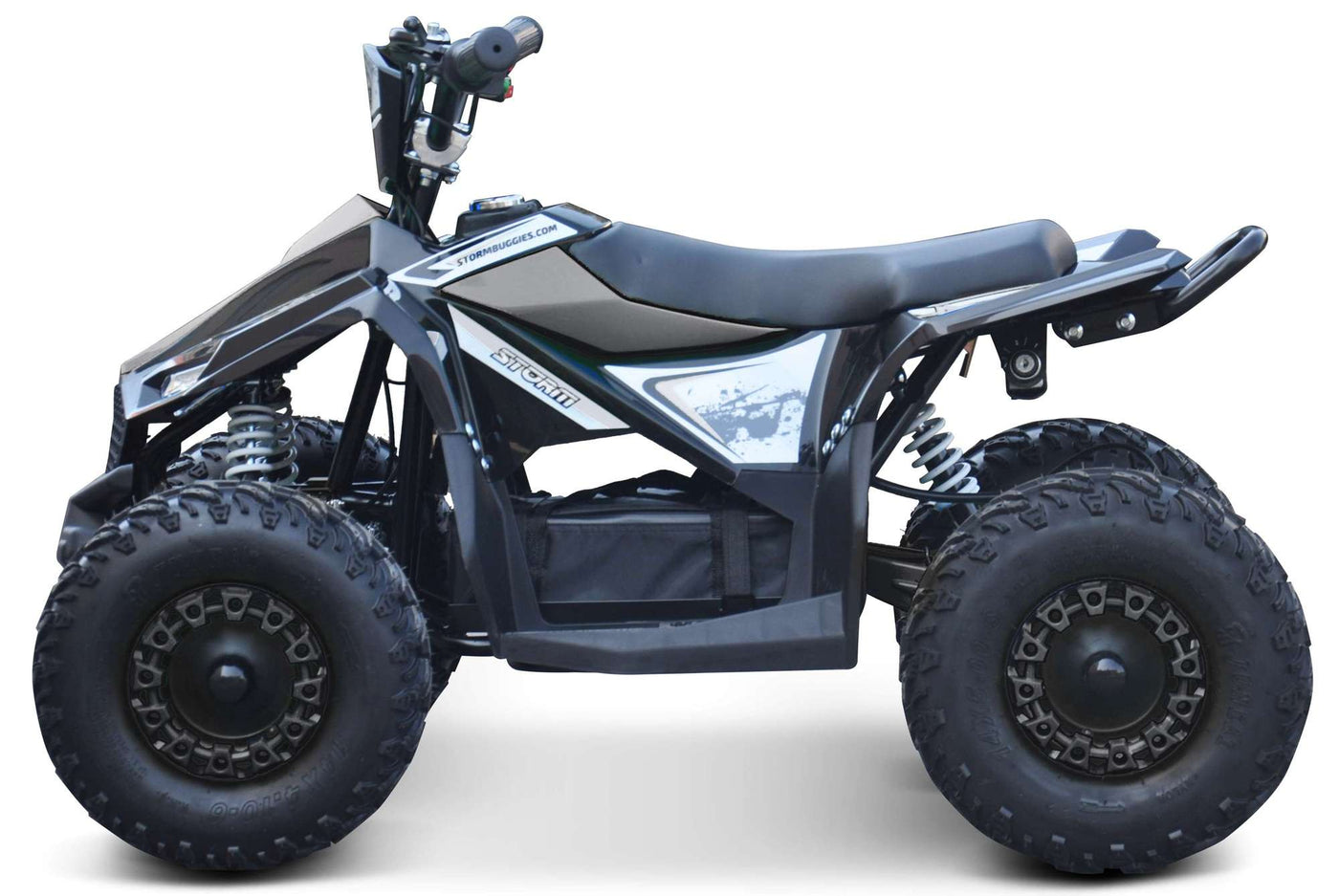 Renegade Ranger 1100w 48v Electric Kids Quad Bike - Black