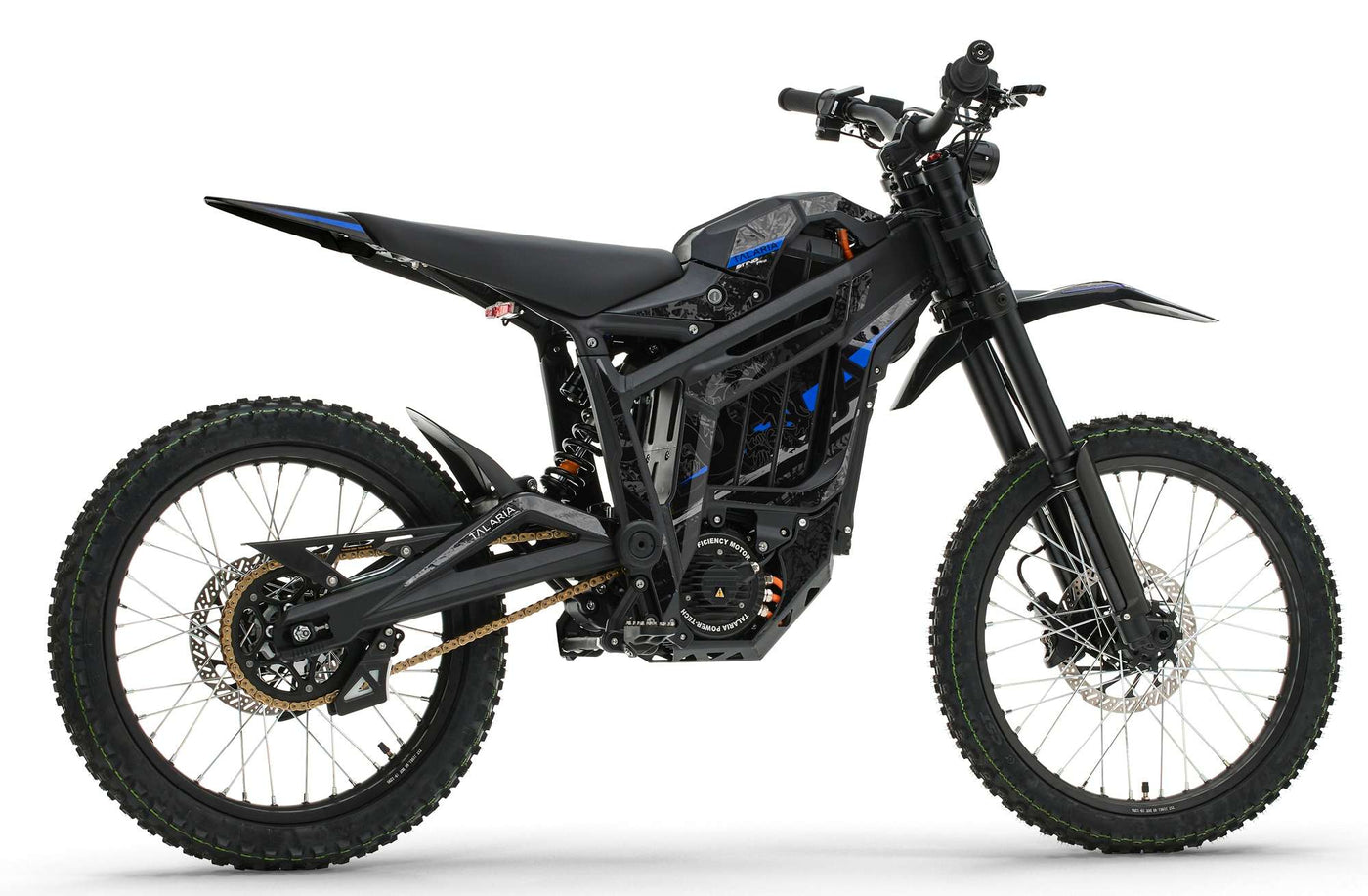 Talaria Sting Pro 13kw Electric MX Off Road Dirt Bike - Black / Blue