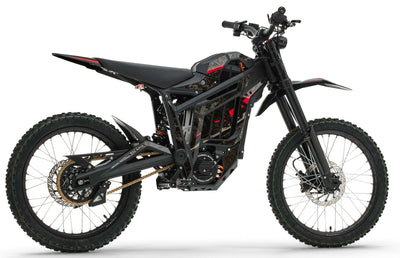 Talaria Sting Pro 13kw Electric MX Off Road Dirt Bike - Black / Red