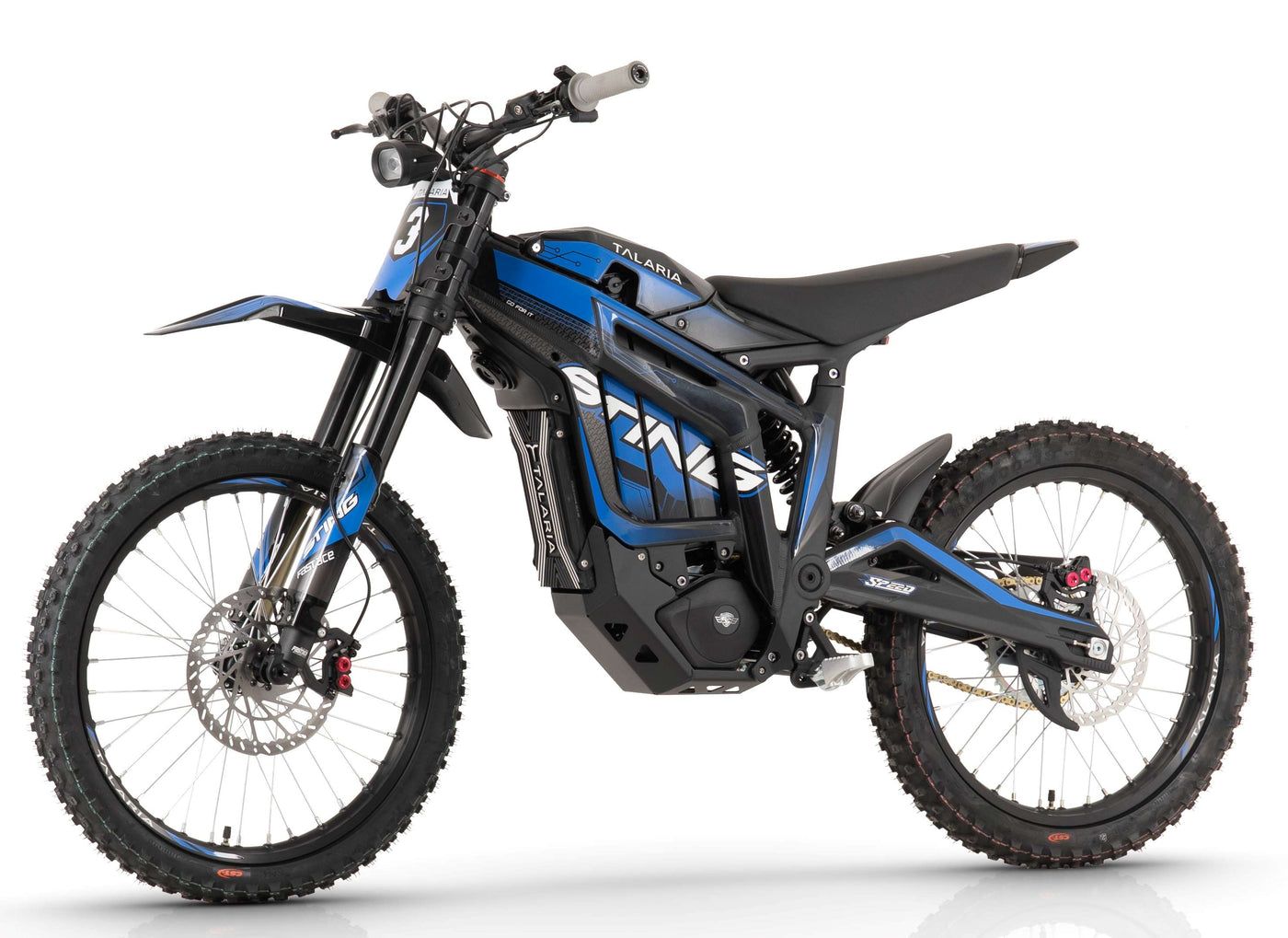 Talaria Sting R 8kw Electric MX Off Road Dirt Bike - Black / Blue