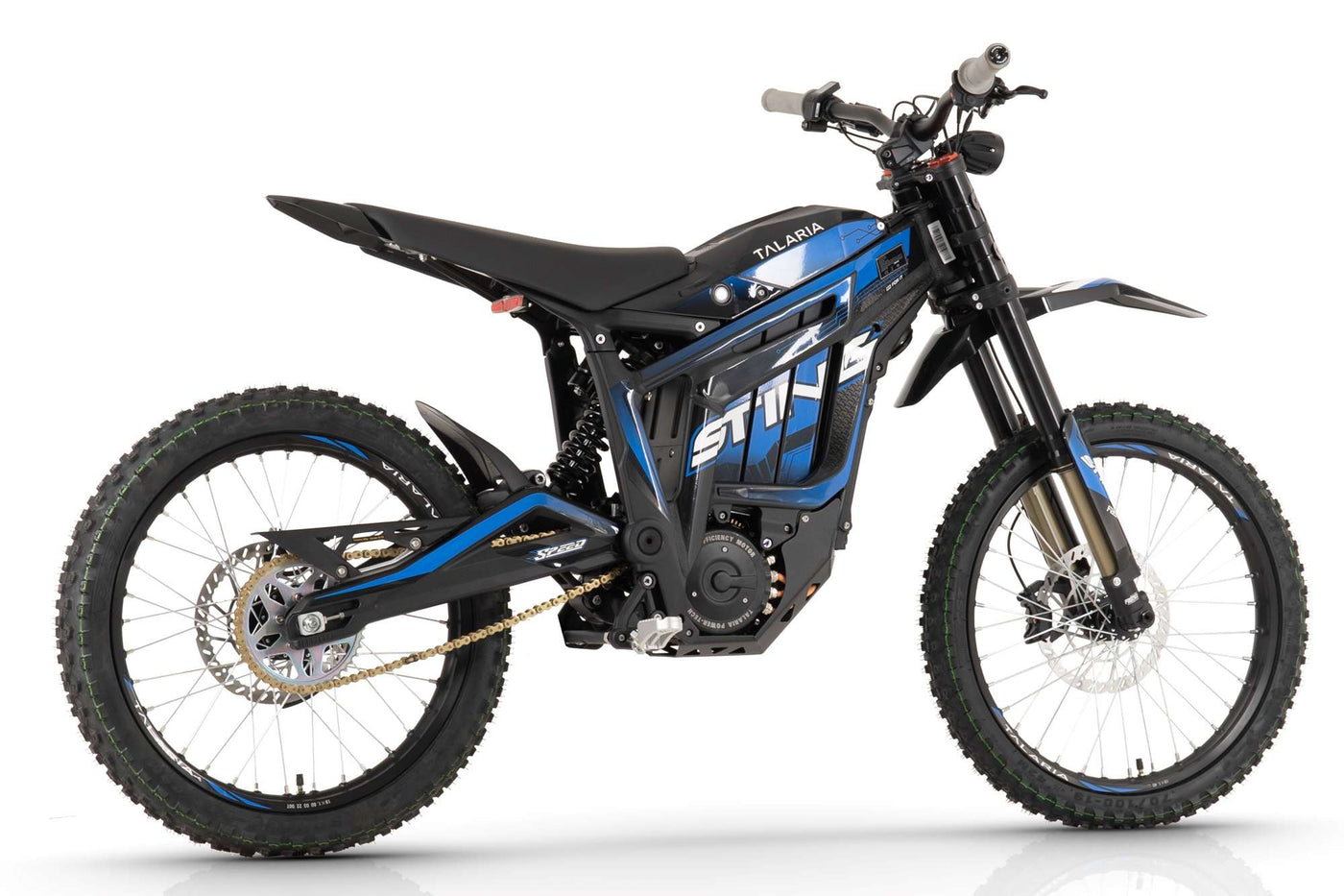 Talaria Sting R 8kw Electric MX Off Road Dirt Bike - Black / Blue