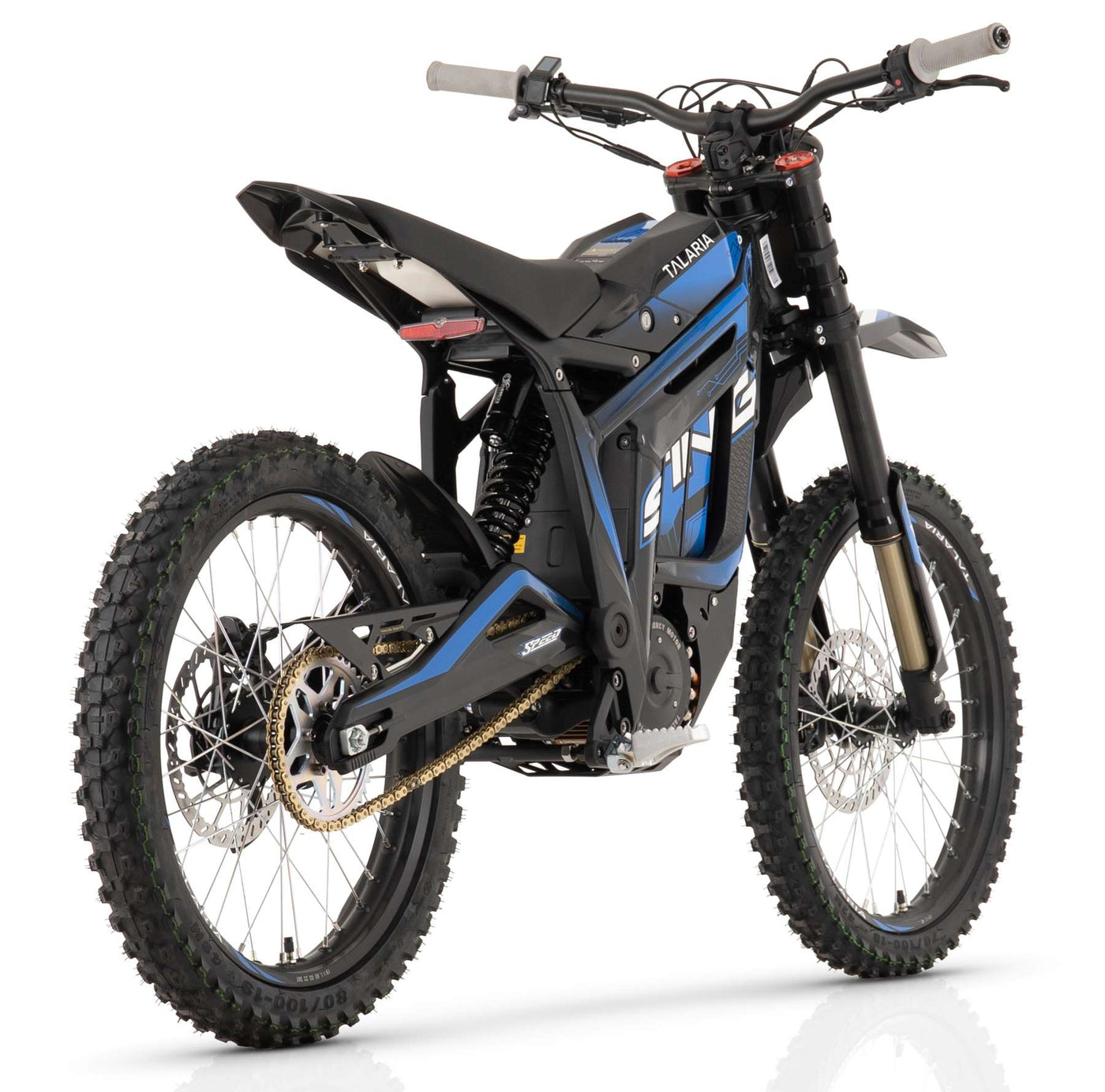 Talaria Sting R 8kw Electric MX Off Road Dirt Bike - Black / Blue