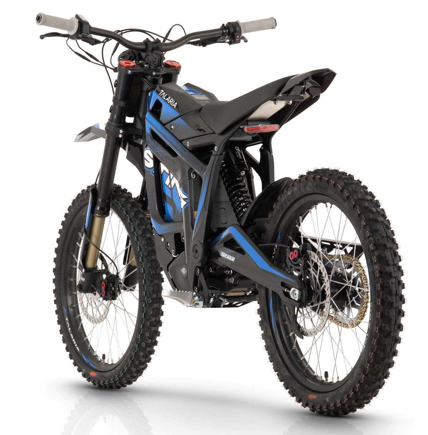 Talaria Sting R 8kw Electric MX Off Road Dirt Bike - Black / Blue