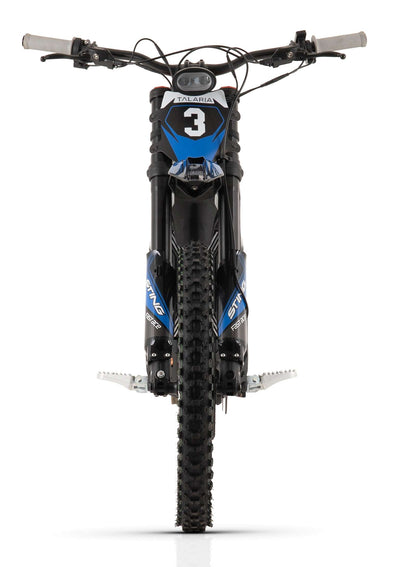 Talaria Sting R 8kw Electric MX Off Road Dirt Bike - Black / Blue