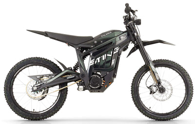 Talaria Sting R 8kw Electric MX Off Road Dirt Bike - Black / Green