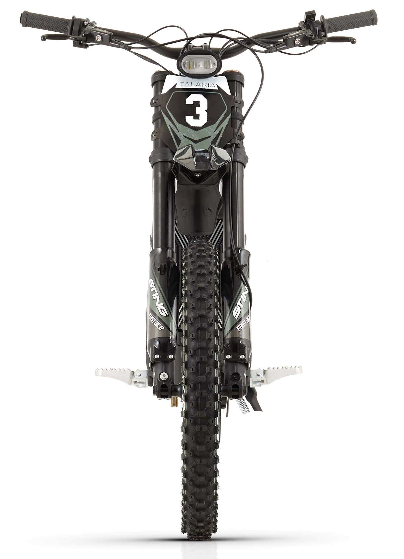 Talaria Sting R 8kw Electric MX Off Road Dirt Bike - Black / Green