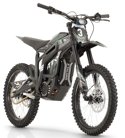 Talaria Sting R 8kw Electric MX Off Road Dirt Bike - Black / Green