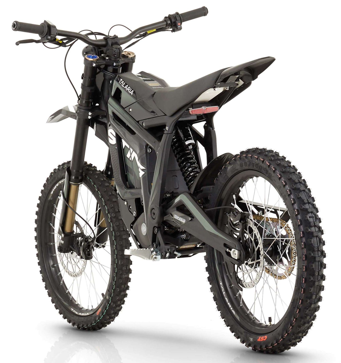 Talaria Sting R 8kw Electric MX Off Road Dirt Bike - Black / Green