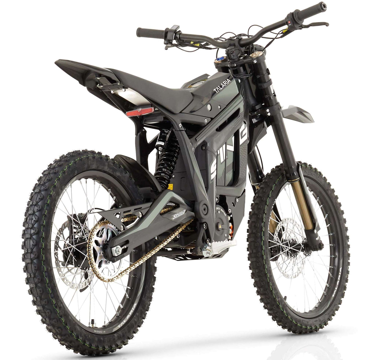 Talaria Sting R 8kw Electric MX Off Road Dirt Bike - Black / Green