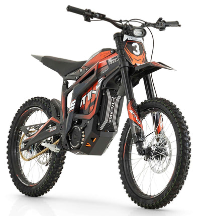 Talaria Sting R 8kw Electric MX Off Road Dirt Bike - Black / Orange