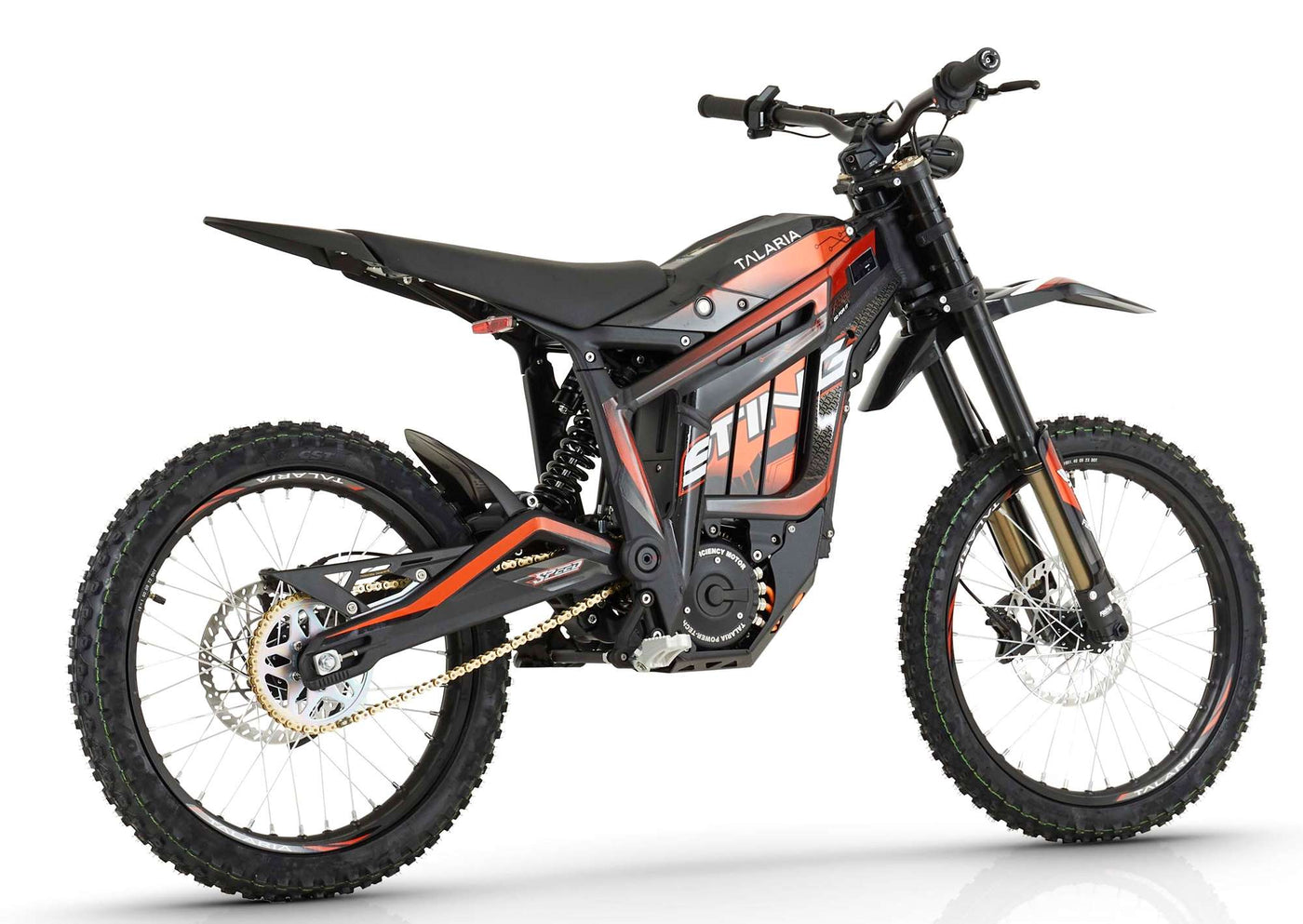 Talaria Sting R 8kw Electric MX Off Road Dirt Bike - Black / Orange