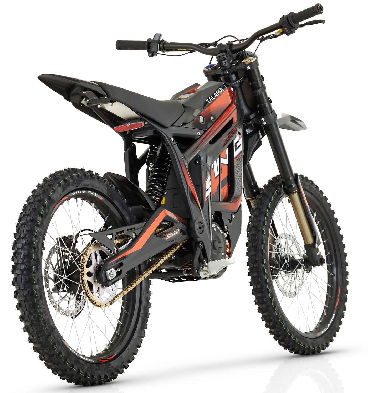 Talaria Sting R 8kw Electric MX Off Road Dirt Bike - Black / Orange