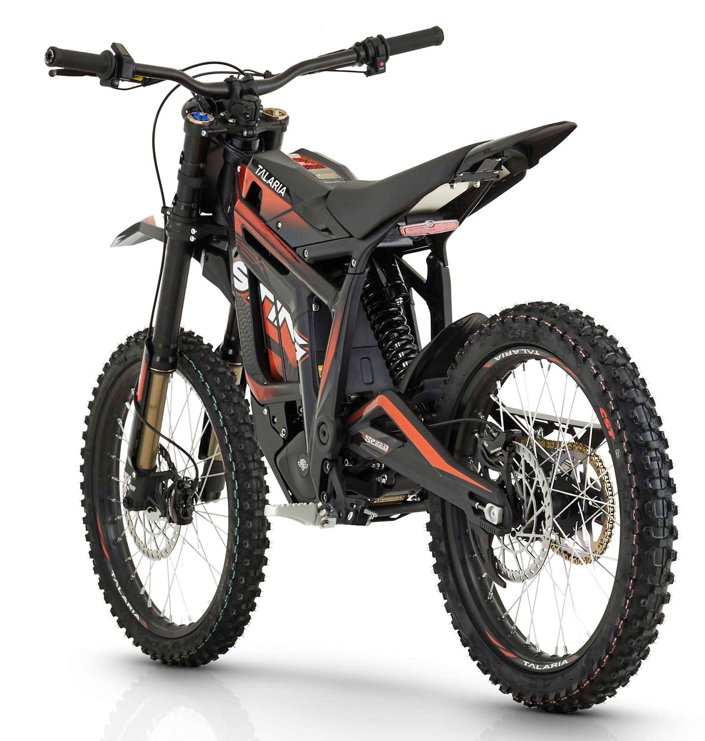 Talaria Sting R 8kw Electric MX Off Road Dirt Bike - Black / Orange