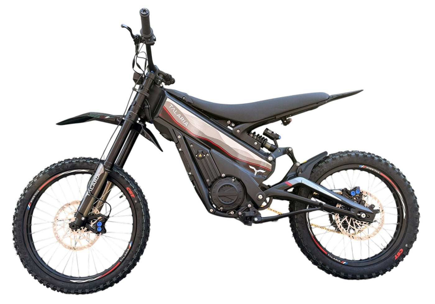 Talaria X3 V2 Pro MX 5kw Electric Dirt Bike - Black / Red