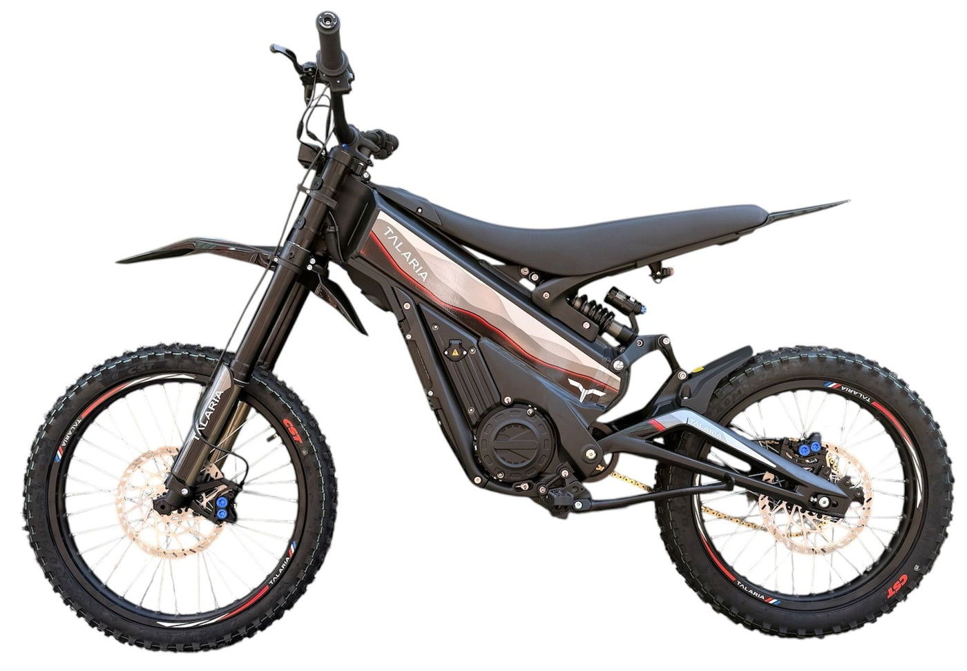 Talaria X3 V2 Pro MX 5kw Electric Dirt Bike - Black / Red