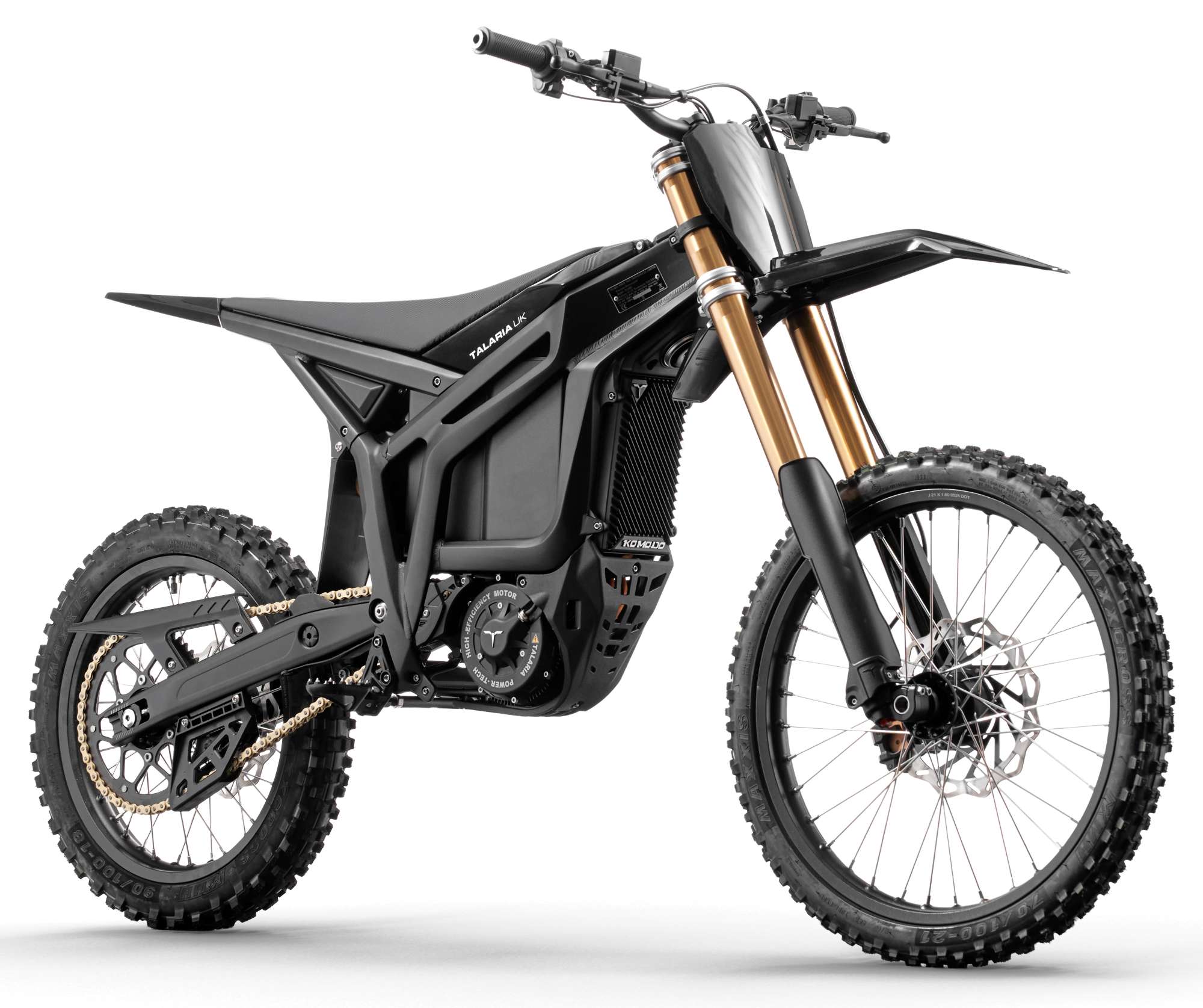 Off Rode Rode Bike Talaria Komodo 32kw 97v Electric MX Off Road Dirt Bike - Black – Quads4Kids
