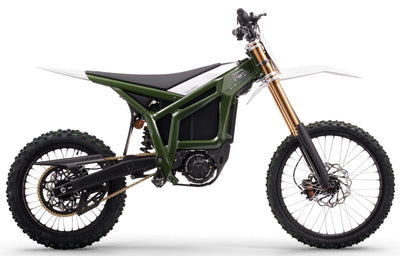 Talaria Komodo 32kw 97v Electric MX Off Road Dirt Bike - Chrome Green