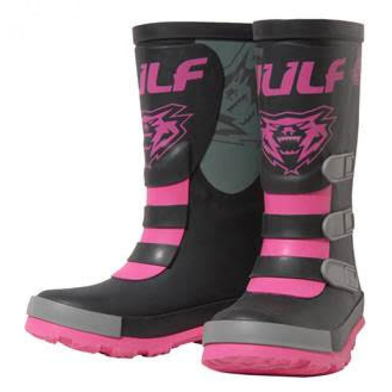 New Wulfsport Kids Mud stomper Boots - Pink