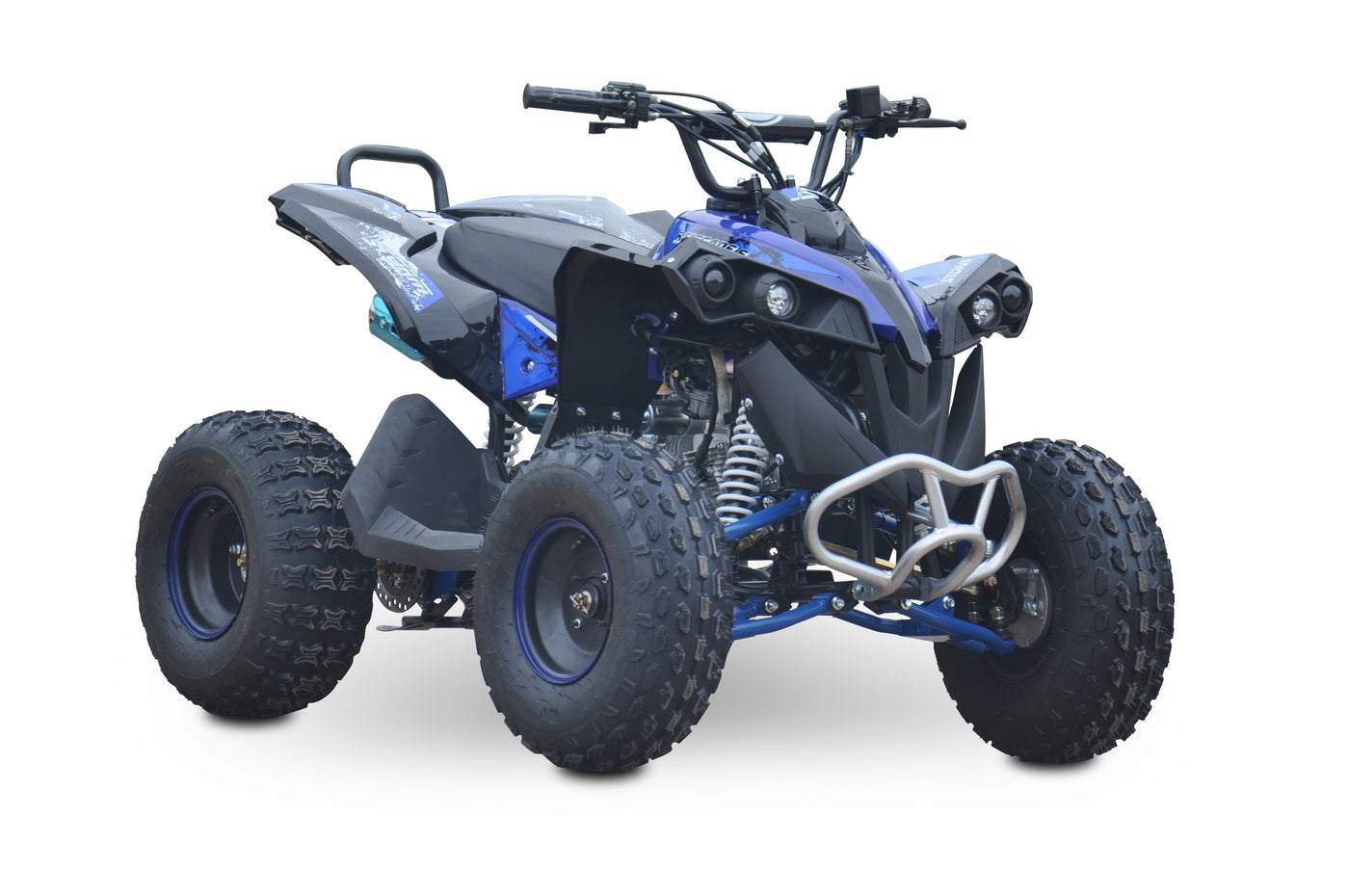 Kids 125cc Renegade Full Size Quad Bike - Blue - TRADE SALE