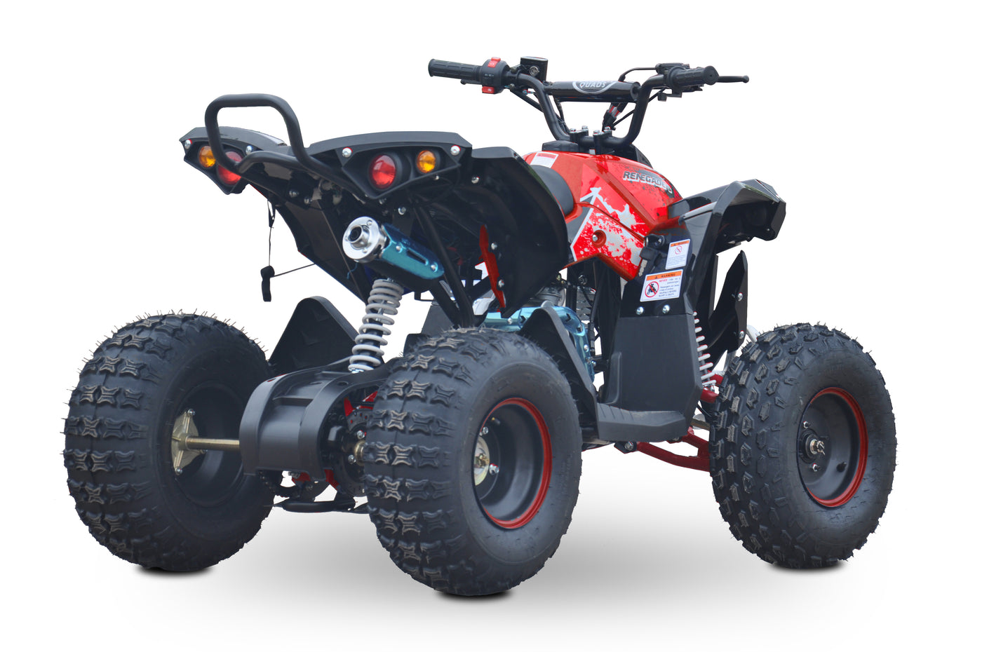 Kids 125cc Renegade Full Size Quad Bike - Red - TRADE SALE