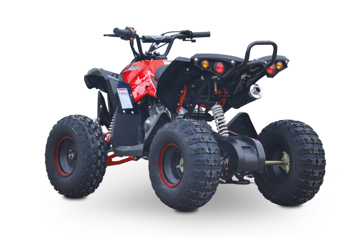 Kids 125cc Renegade Full Size Quad Bike - Red - TRADE SALE