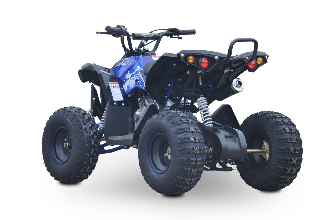 Kids 125cc Renegade Full Size Quad Bike - Blue - TRADE SALE