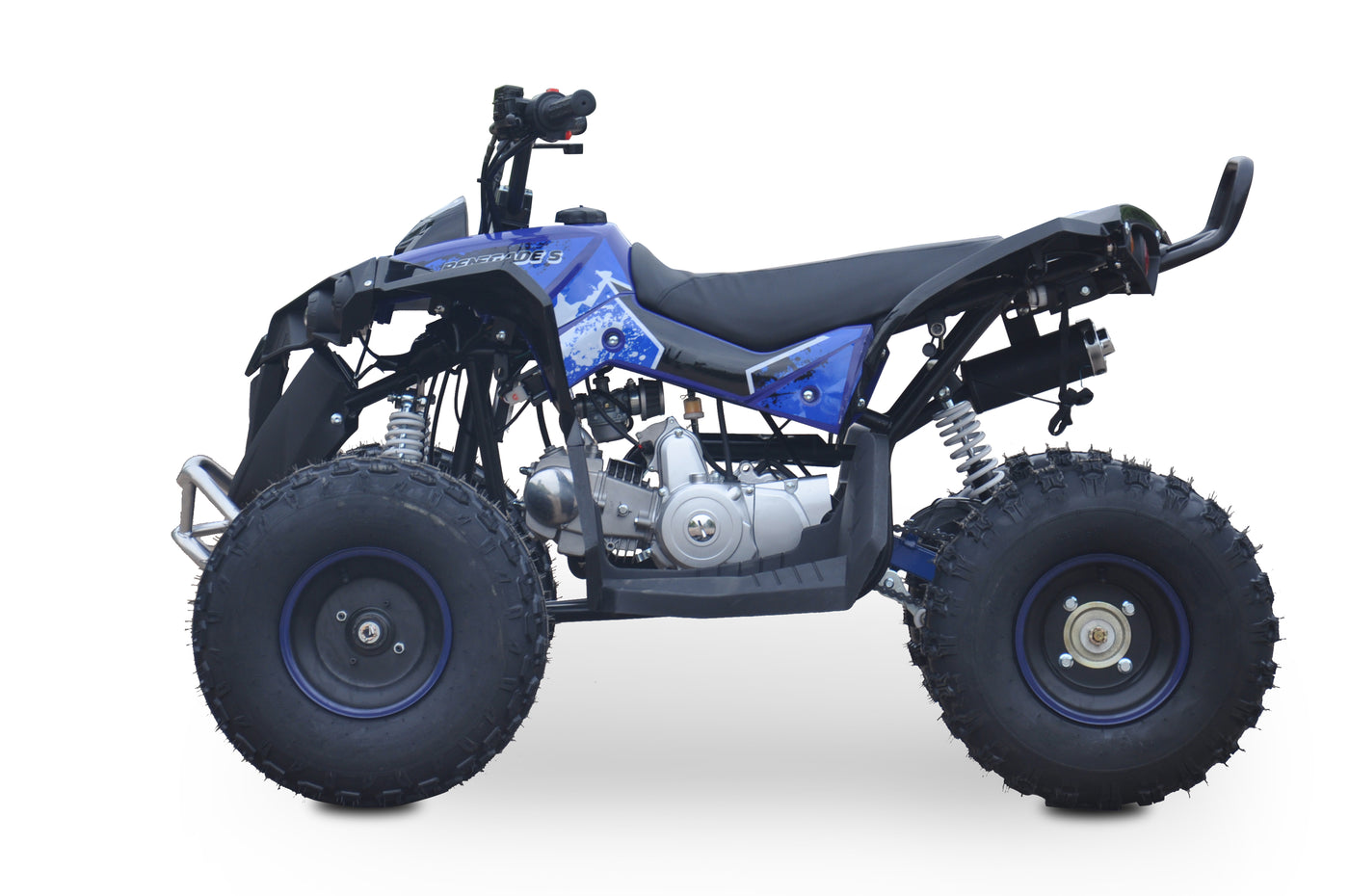 Kids 125cc Renegade Full Size Quad Bike - Blue - TRADE SALE