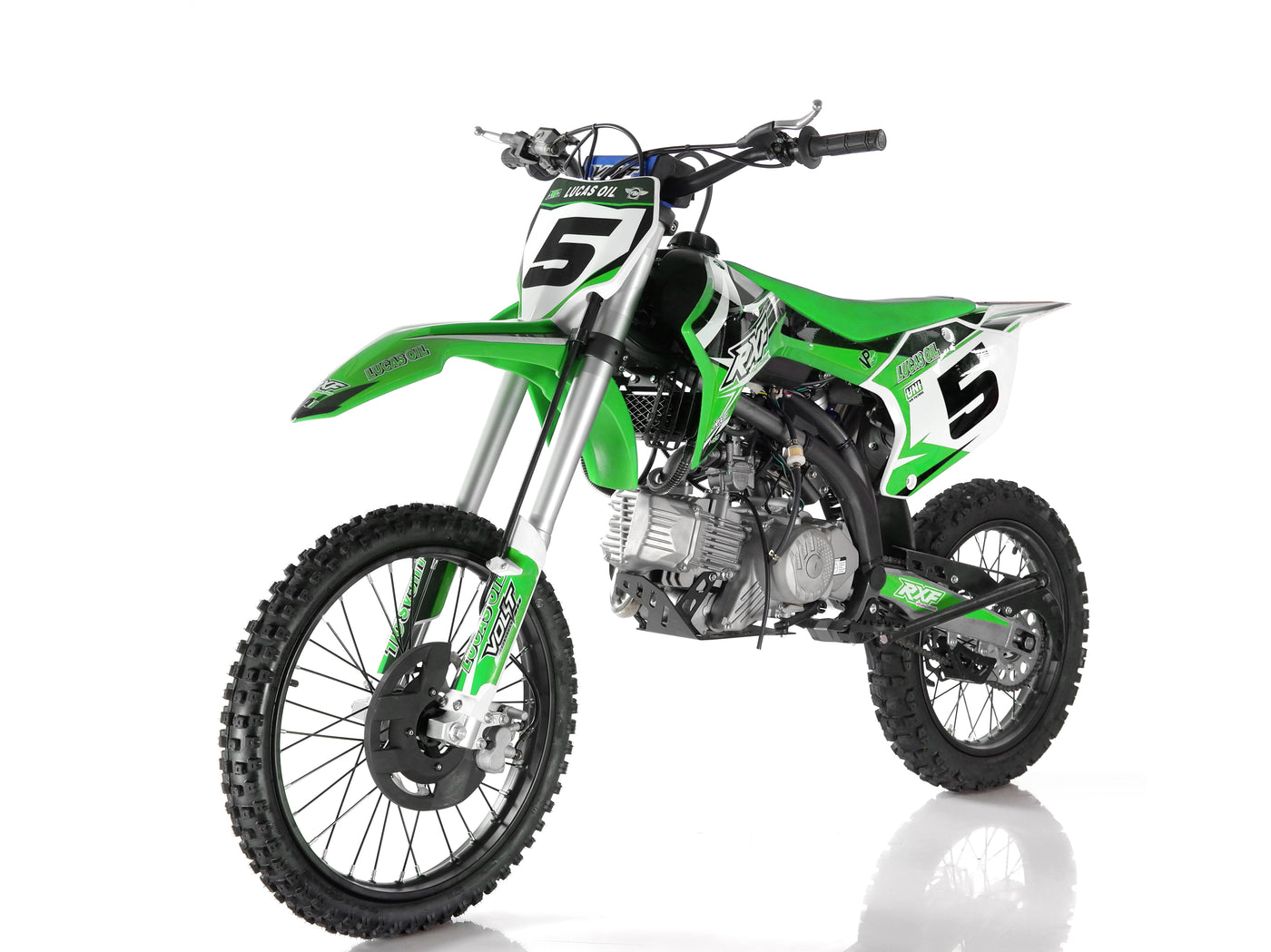 Freeride 190cc RXF Racing™ Adults Dirt Bike - 19"/ 16" - Green