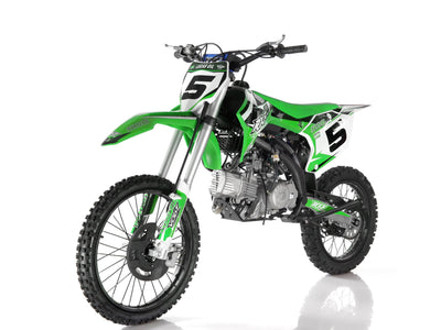 Freeride 190cc RXF Racing™ Adults Dirt Bike - 19"/ 16" - Green