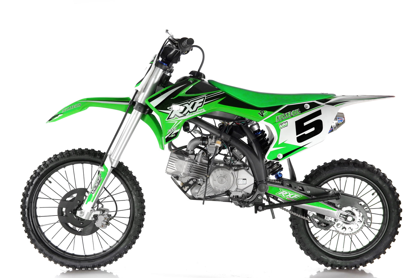 Freeride 190cc RXF Racing™ Adults Dirt Bike - 19"/ 16" - Green