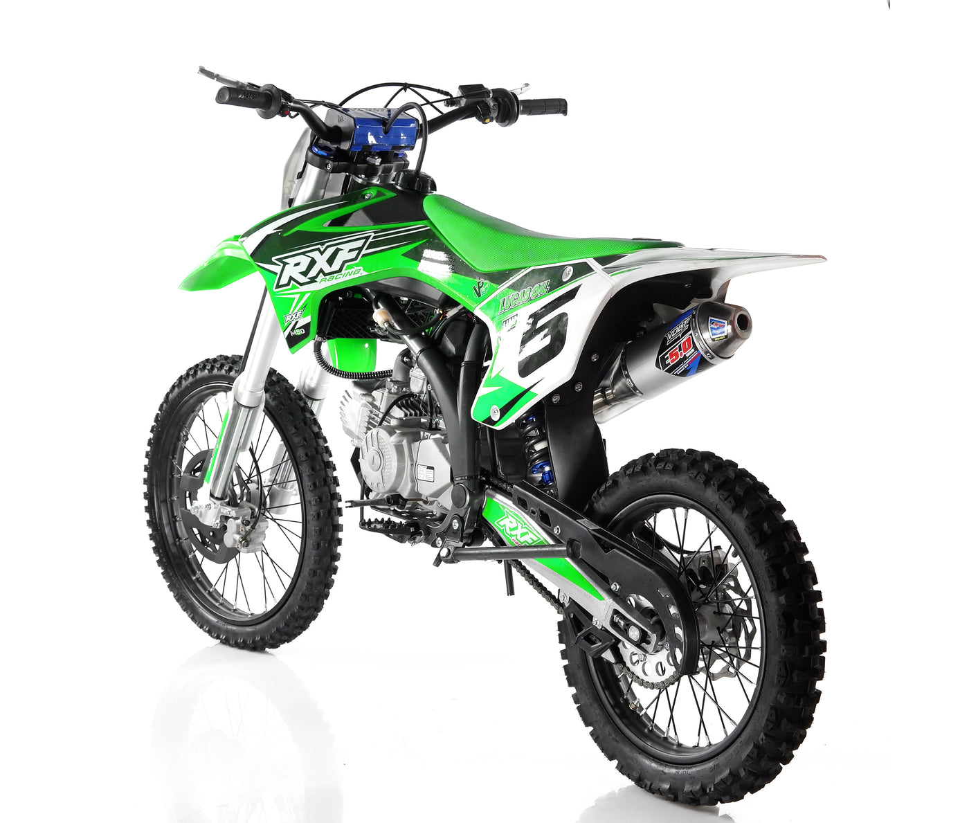 Freeride 190cc RXF Racing™ Adults Dirt Bike - 19"/ 16" - Green